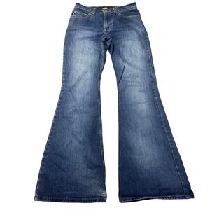Vintage Todd Oldham Jeans Juniors 5‎ Blue Med Wash Flare Denim 29x33 Y2K